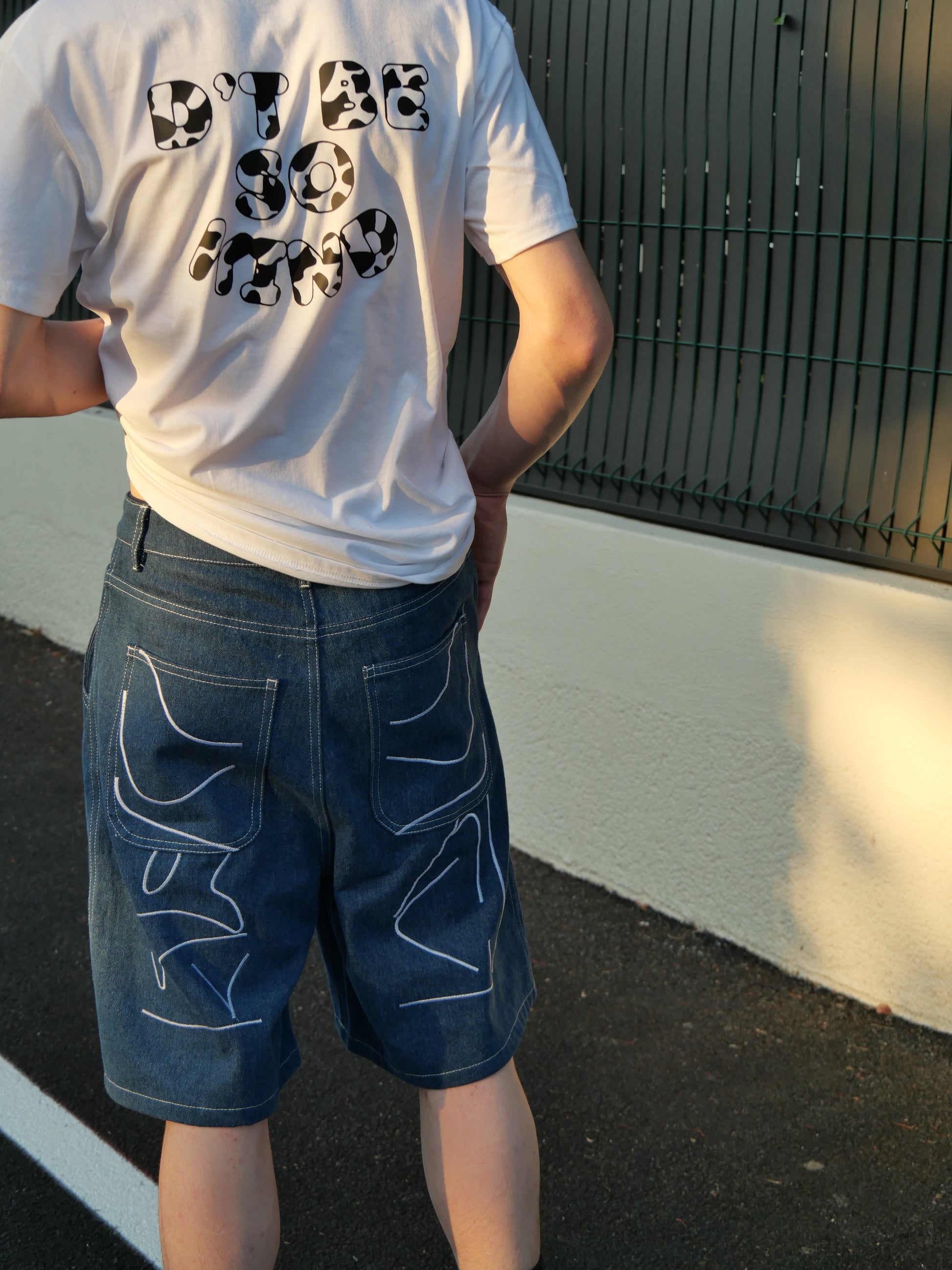 short denim BackTalk